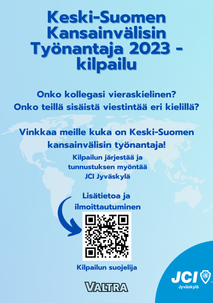 Keski-Suomen kansainvälisin työnantaja 2023